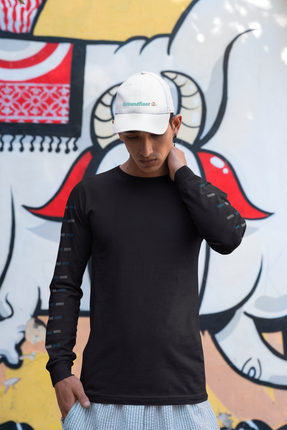 Albania Vintage Dad Hat Groundfloor with 3 Logos.