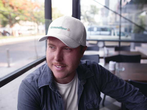Austria Classic Dad Hat Groundfloor with 3 Logos