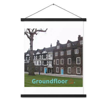 Beautiful Palace Poster with hangers with Groundfloor with House Logo