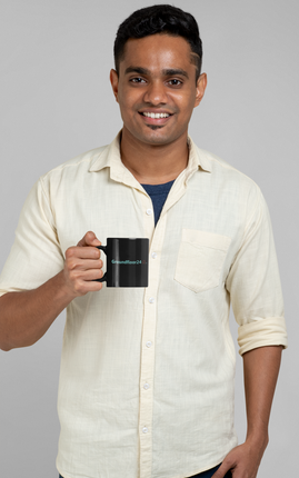 Mug with Color Inside with Groundfloor24 Logo