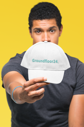 Austria adidas Dad Hat Groundfloor24 with 3 Logos.