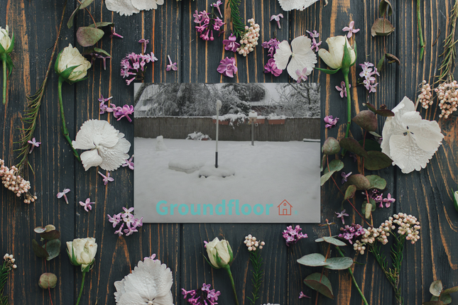 Winter Wonderland Poster with Groundfloor with House Logo
