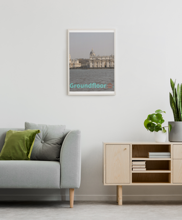 Riverside Beauty Poster with Groundfloor with House Logo