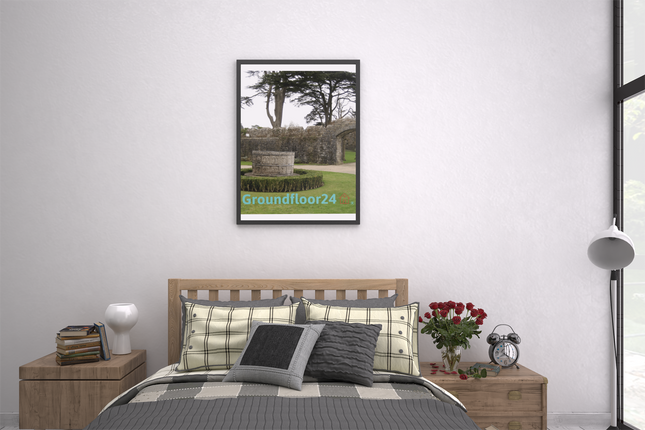 Nature's Wonders Photo paper poster with Groundfloor24 with House Logo