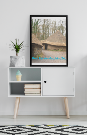 Village Charm Photo paper poster with realestatematching24 without key Logo