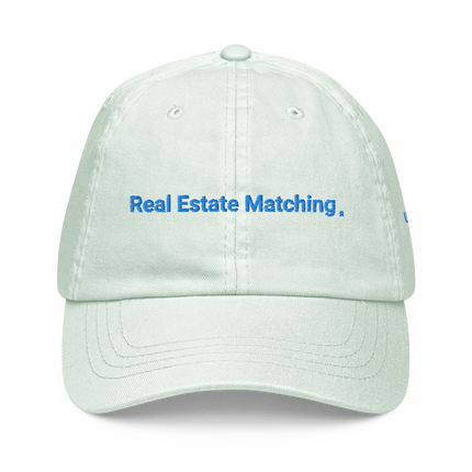 United Kingdom Pastel baseball hat Real Estate Matching with 3 Logos