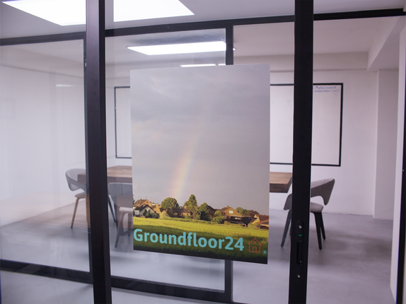 The Rainbow Sinari Poster with Groundfloor24 Logo