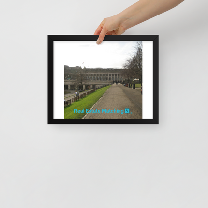 Majestic Palace Framed photo paper poster with realestatematching with key Logo