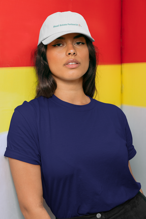 Austria Flat Bill Cap Real Estate Partner24 with 3 Logos.