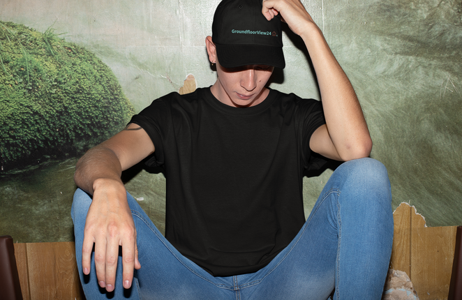 Albania adidas Dad Hat GroundfloorView24 with 3 Logos.