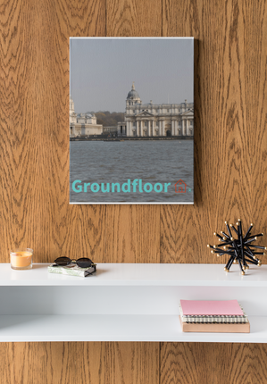 Riverside Beauty Photo paper poster with Groundfloor with House Logo