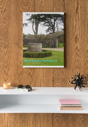 Nature's Wonders Photo paper poster with realestatepartner24 with house Logo