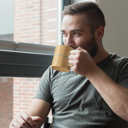 Enamel Mug with Real Estate Matching24 Logo