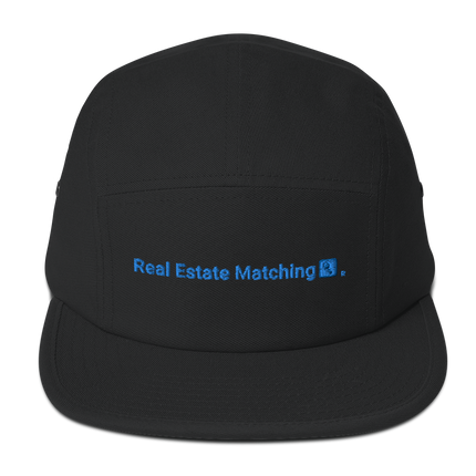 Latvia 5 Panel Camper Real Estate Matching with 3 Logos.