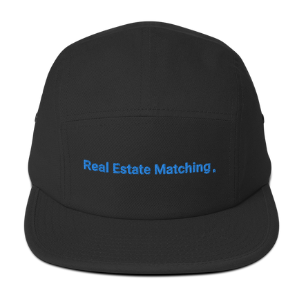 Liechtenstein Five Panel Cap Real Estate Matching with 3 Logos