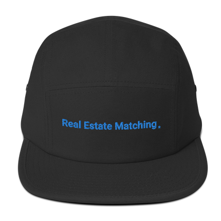 Norway Five Panel Cap Real Estate Matching with 3 Logos