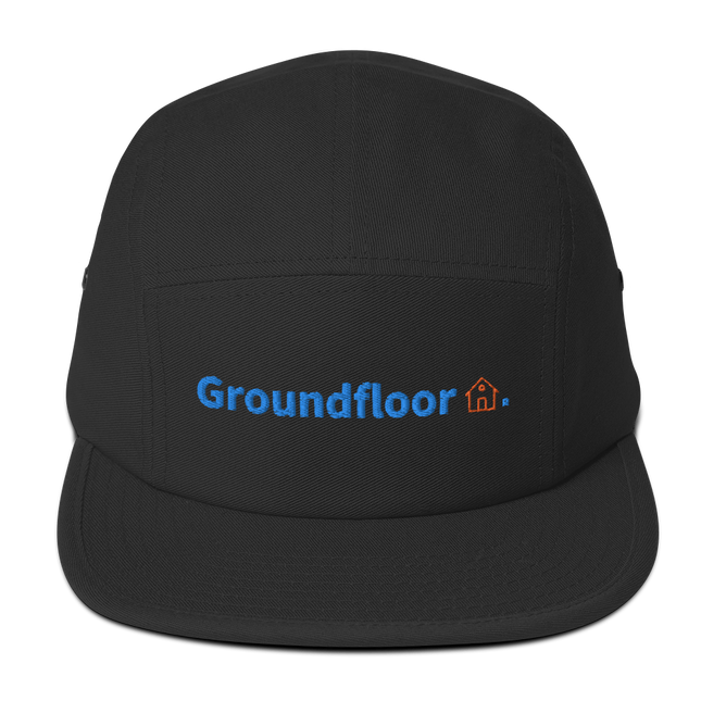 Estonia Five Panel Cap Groundfloor with 3 Logos.
