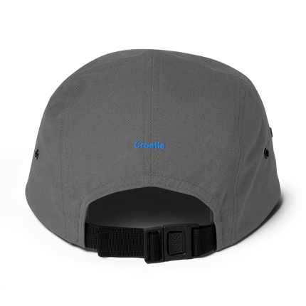 Croatia Five Panel Cap Real Estate Partner24 with 3 Logos.