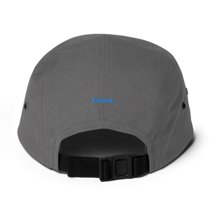 France Five Panel Cap Real Estate Partner24 with 3 Logos.