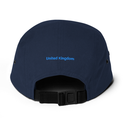 United Kingdom Five Panel Cap Real Estate Matching24 with 3 Logos