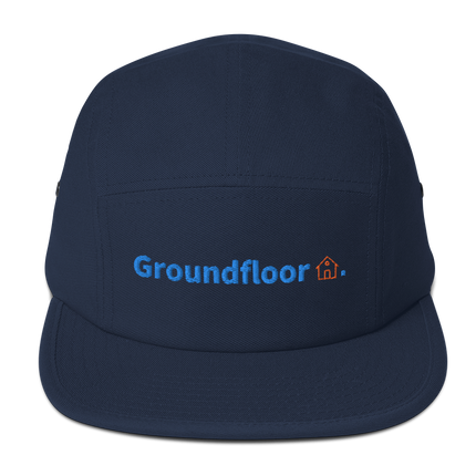 Lithuania Five Panel Cap Groundfloor with 3 Logos.