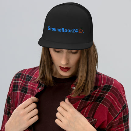 Trucker Cap Groundfloor24 with Logo.