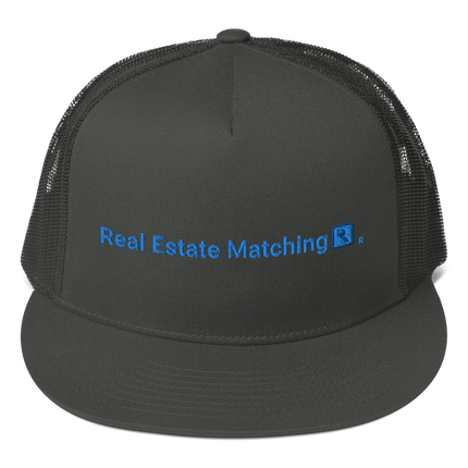 Trucker Cap Real Estate Matching with Logo.