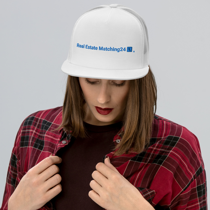 Trucker Cap Real Estate Matching24 with Logo.