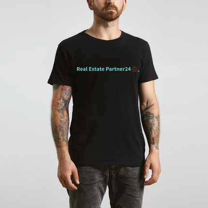 Unisex t-shirt with Real Estate Matching24 Logo