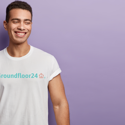 Short sleeve t-shirt with Groundfloor24 Logo