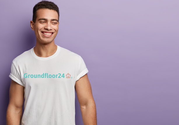 Short sleeve t-shirt with Groundfloor24 Logo