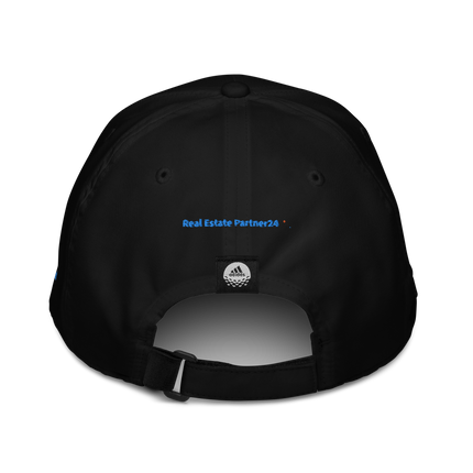 Poland adidas Dad Hat Real Estate Partner24 with 3 Logos.