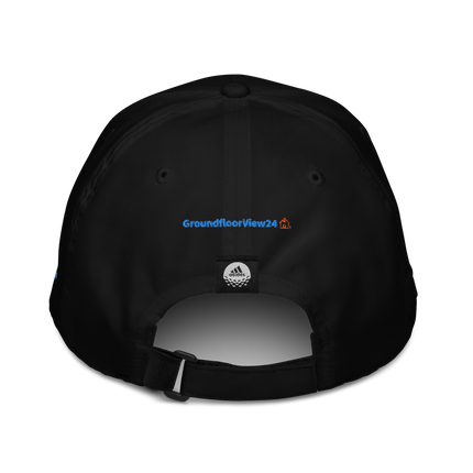 Belgium adidas Dad Hat GroundfloorView24 with 3 Logos.