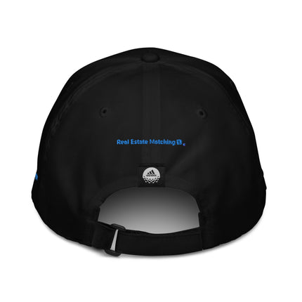 United Kingdom adidas Dad Hat Real Estate Matching with 3 Logos.