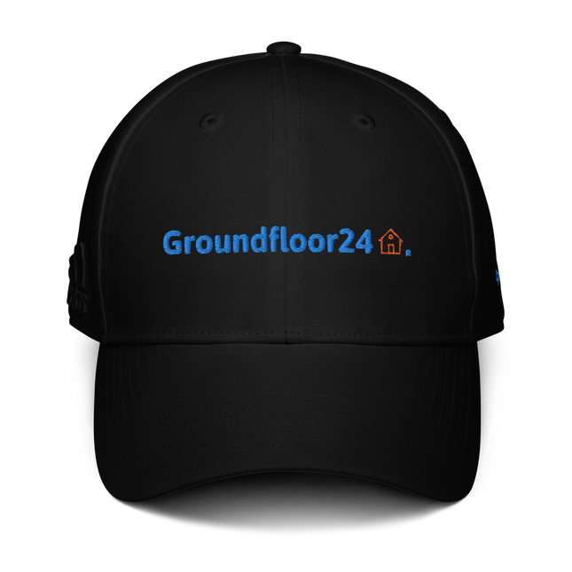 Cyprus adidas Dad Hat Groundfloor24 with 3 Logos.