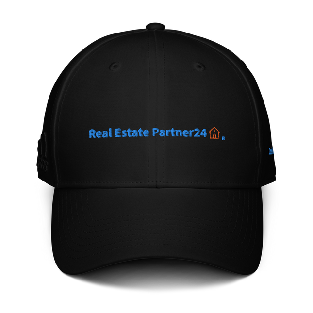 Czech Republic adidas Dad Hat Real Estate Partner24 with 3 Logos.