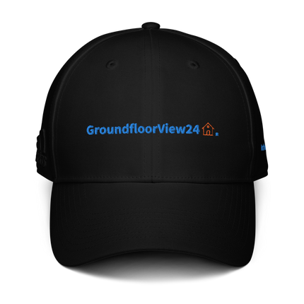 North Macedonia adidas Dad Hat GroundfloorView24 with 3 Logos.