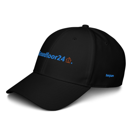 Belgium adidas Dad Hat Groundfloor24 with 3 Logos.