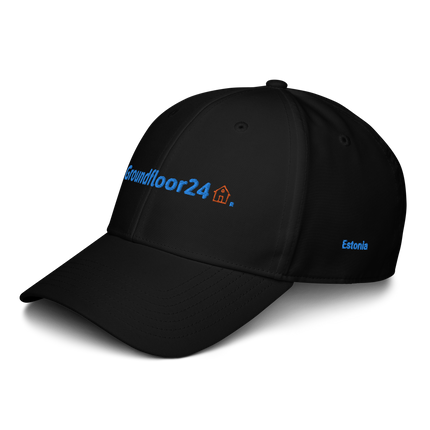 Estonia adidas Dad Hat Groundfloor24 with 3 Logos.