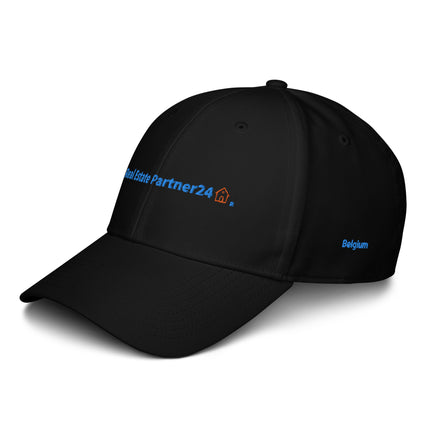 Belgium adidas Dad Hat Real Estate Partner24 with 3 Logos.