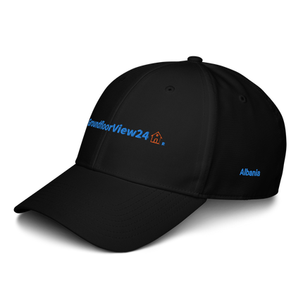 Albania adidas Dad Hat GroundfloorView24 with 3 Logos.