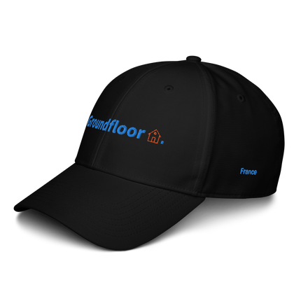 France adidas Dad Hat Groundfloor with 3 Logos.