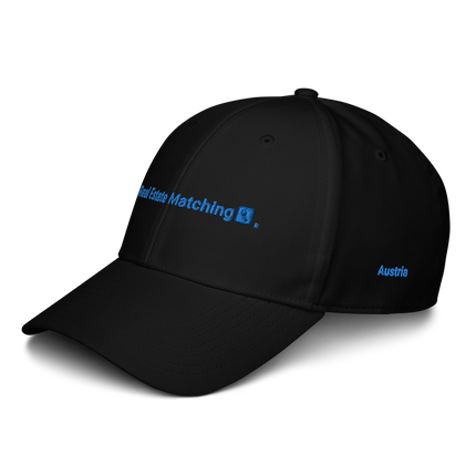 Austria adidas Dad Hat Real Estate Matching with 3 Logos.