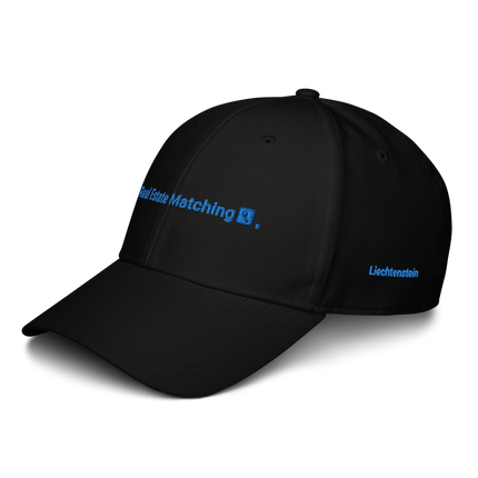 Liechtenstein adidas Dad Hat Real Estate Matching with 3 Logos.