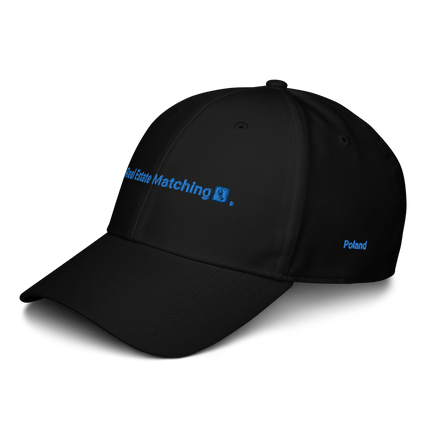 Poland adidas Dad Hat Real Estate Matching with 3 Logos.