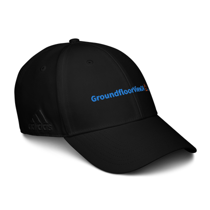 Montenegro adidas Dad Hat GroundfloorView24 with 3 Logos.