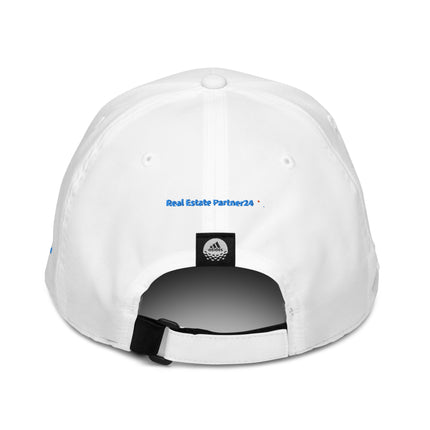 Belgium adidas Dad Hat Real Estate Partner24 with 3 Logos.