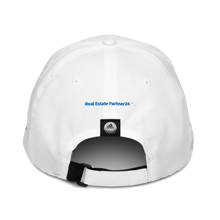 Romania adidas Dad Hat Real Estate Partner24 with 3 Logos.