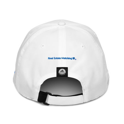 Cyprus adidas Dad Hat Real Estate Matching with 3 Logos.