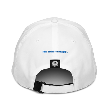 Lithuania adidas Dad Hat Real Estate Matching with 3 Logos.